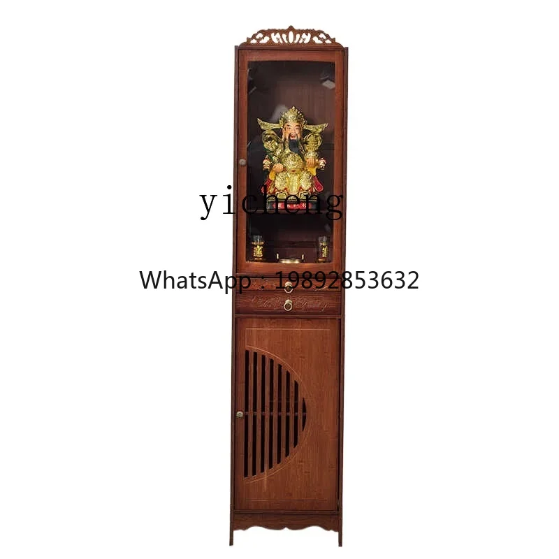 Tables - V1神社 新中国風縦型キャビネット 富の神 置物棚 祭壇 祭り台